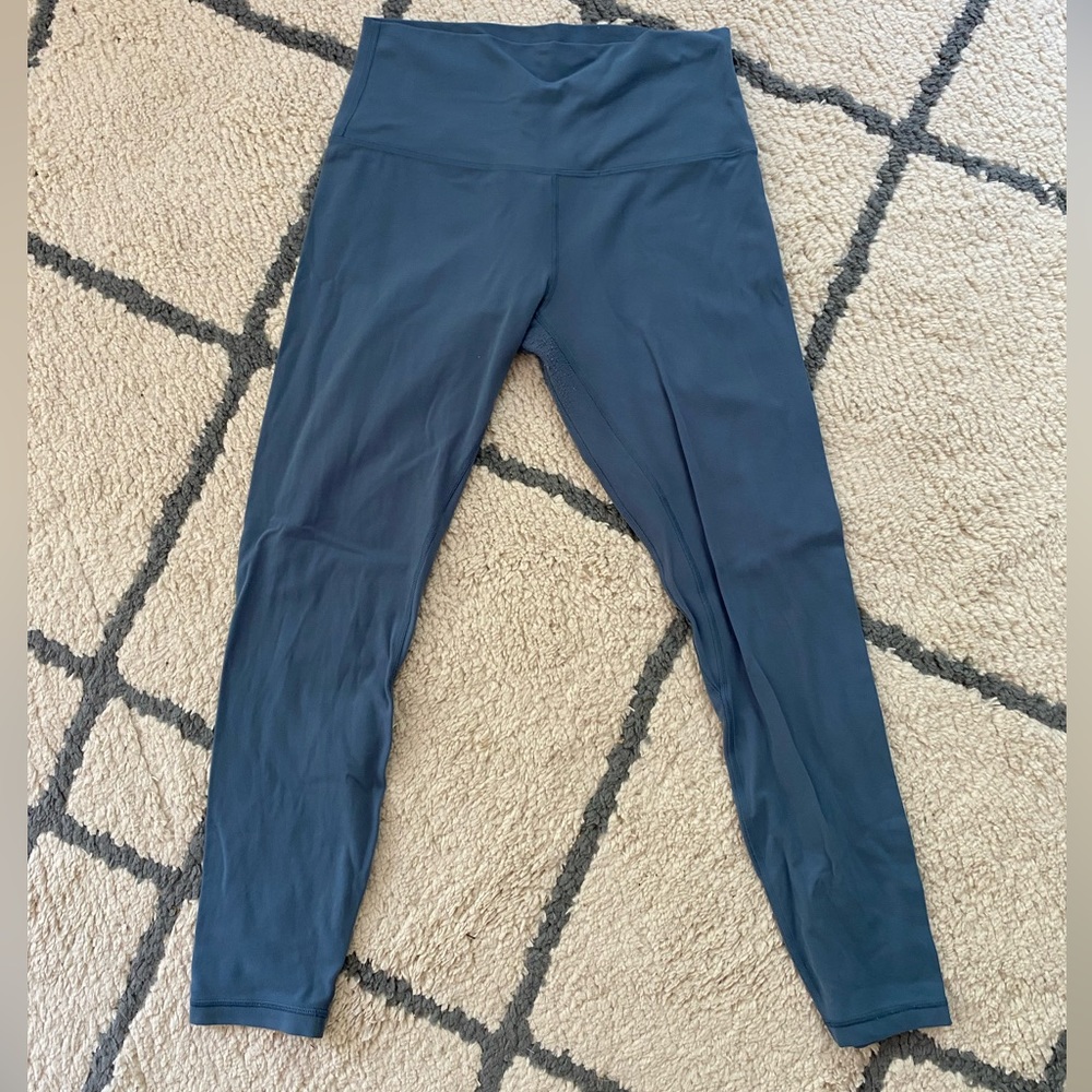 Lululemon Align Leggings 25” Blue Sz 8